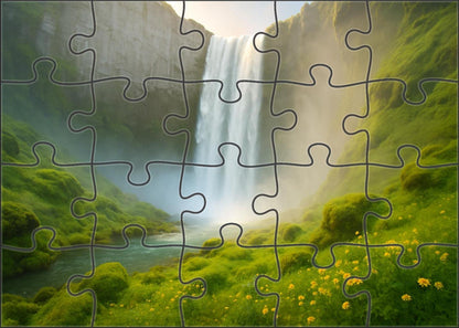 Opal Mist Plunge 200 Piece Puzzle