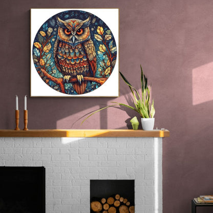 Mystic Owl Wooden Jigsaw Puzzle