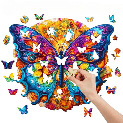 Butterfly Wooden Jigsaw Puzzle
