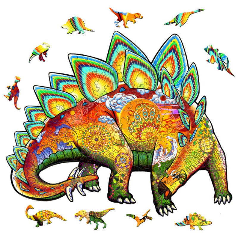 Stegosaurus Wooden Jigsaw Puzzle