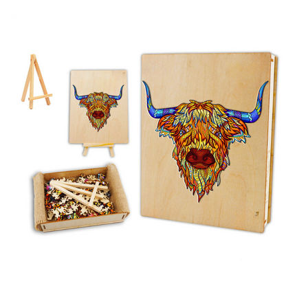 Cattle Wooden Jigsaw Puzzle