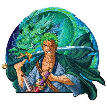 Roronoa Zoro Themed Wooden Puzzle