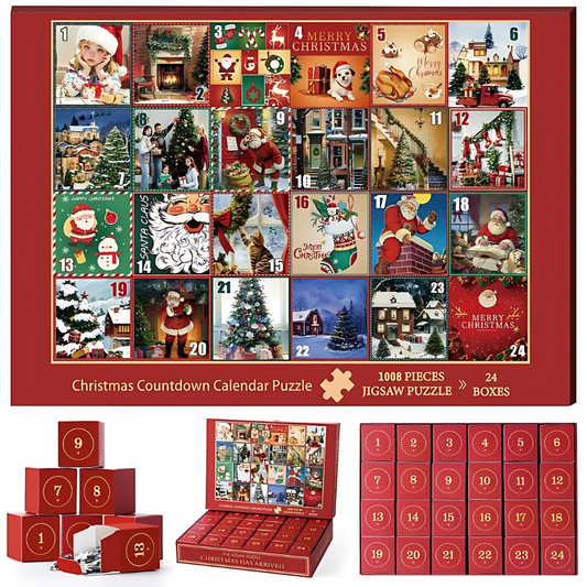 Christmas Countdown Jigsaw Puzzle Advent Calendar