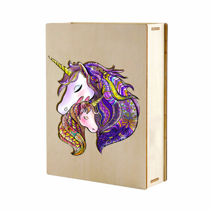 Unicorn Wooden Jigsaw Puzzle