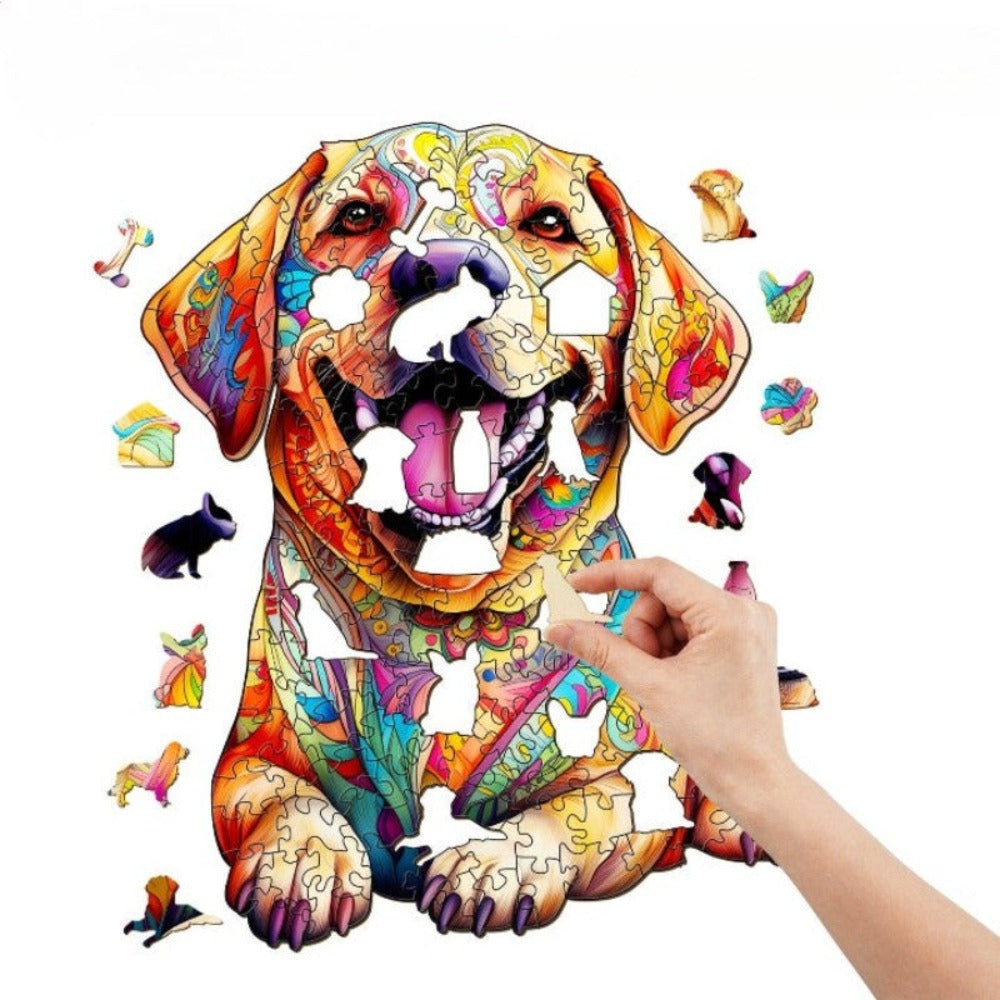 Labrador Wooden Jigsaw Puzzle