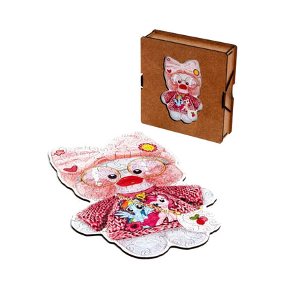 Ducky Lalafan Wooden Puzzle Set