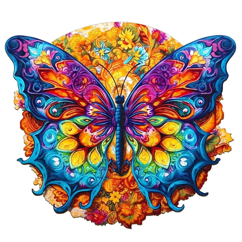 Butterfly Wooden Jigsaw Puzzle