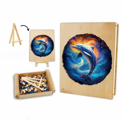 Dream Dolphin Wooden Jigsaw Puzzle