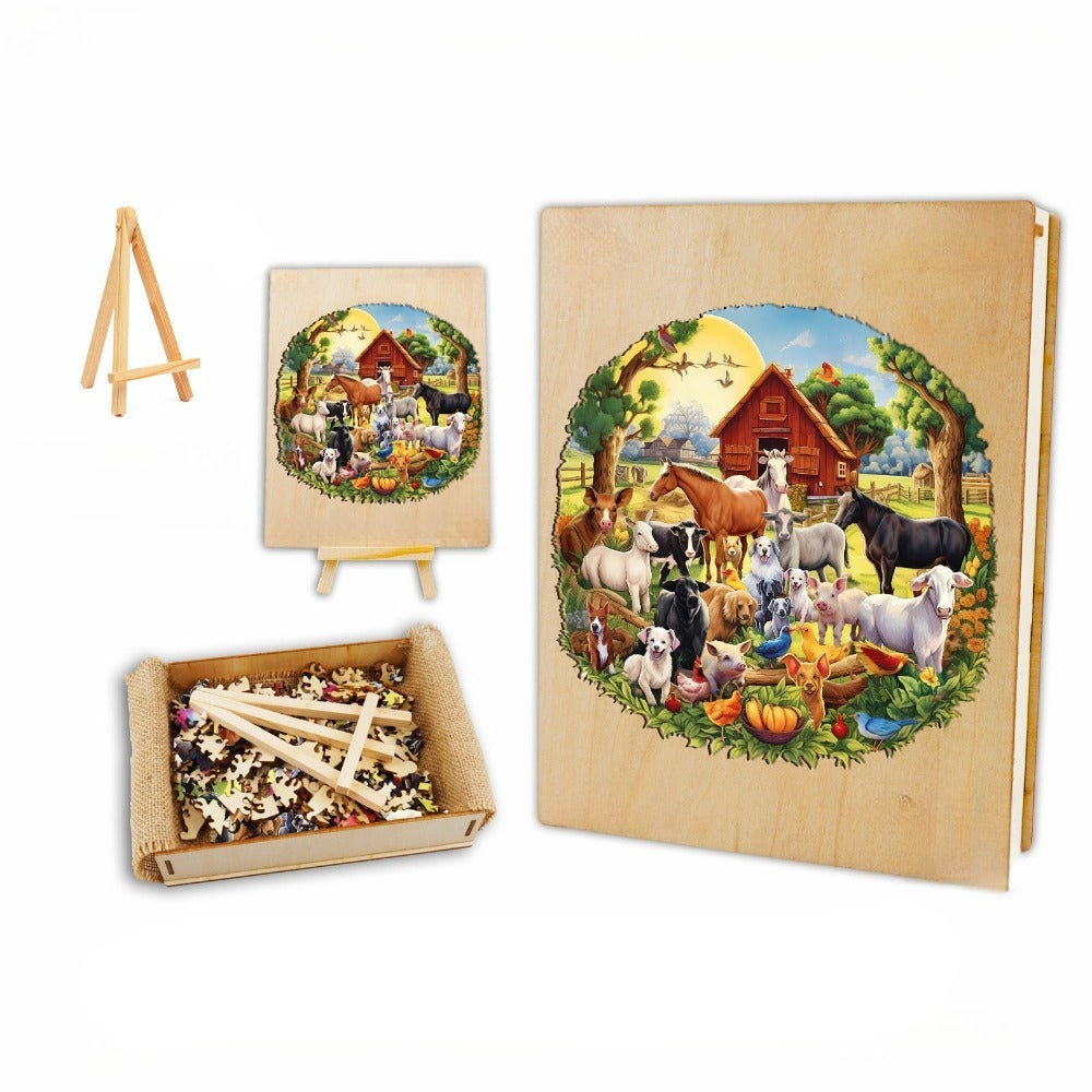 Fun Farm Wooden Jigsaw Puzzle