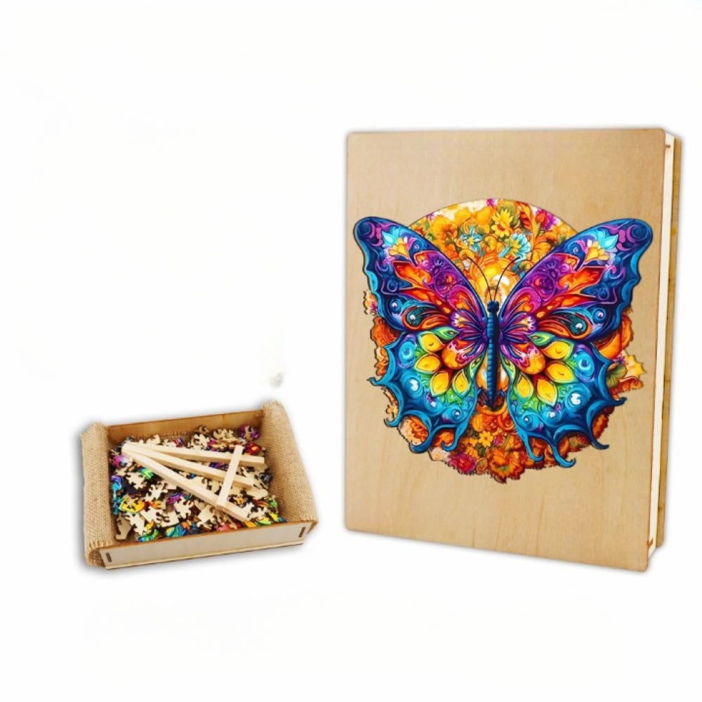 Butterfly Wooden Jigsaw Puzzle