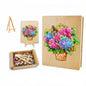 Flower Basket Wooden Jigsaw Puzzle