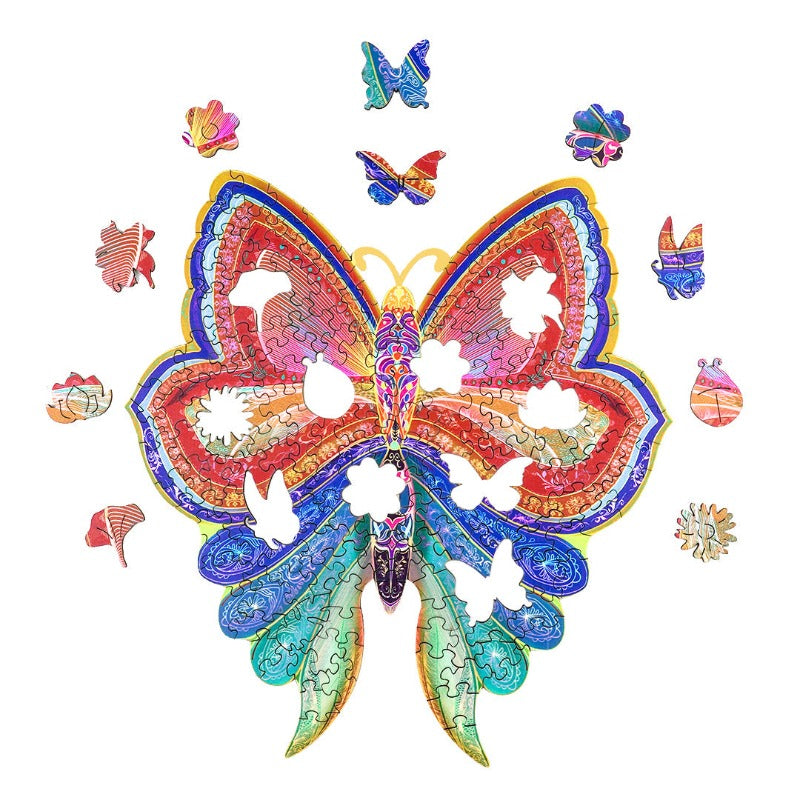 Butterflies Wooden Jigsaw Puzzle