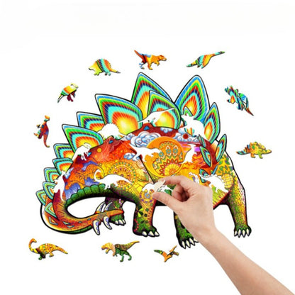 Stegosaurus Wooden Jigsaw Puzzle