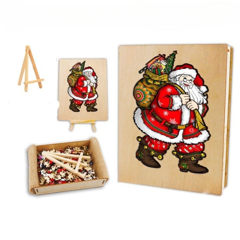 Christmas Present Wooden Jigsaw Puzzle