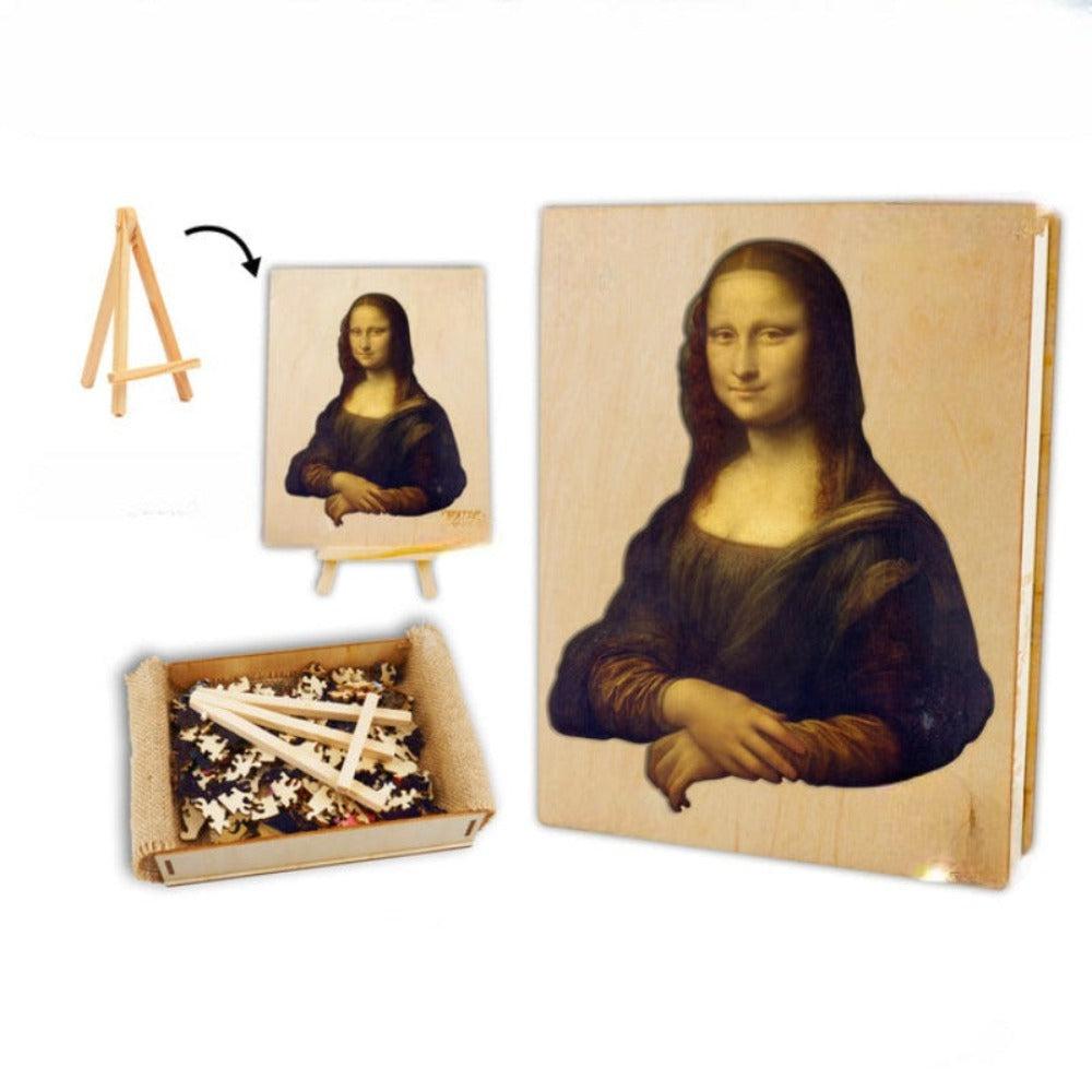 Mona Lisa Wooden Jigsaw Puzzle