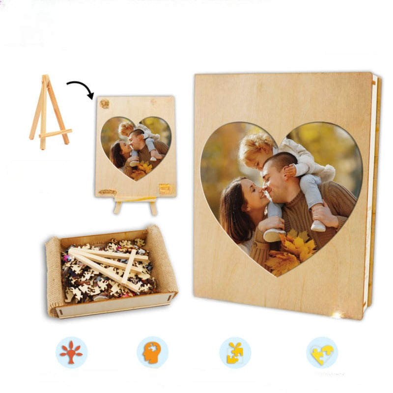 Family Portrait Personalized Photo Puzzles