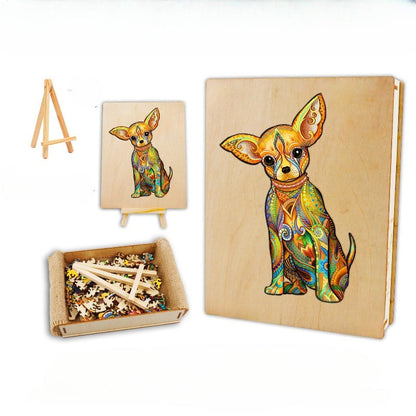 Chihuahua Wooden Jigsaw Puzzle