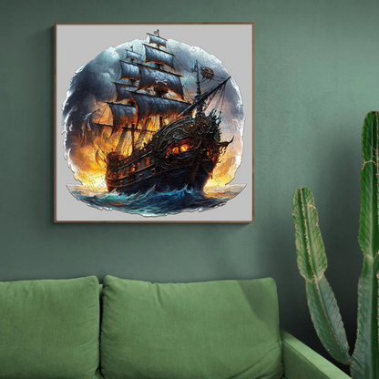 Sailing Ship Wooden Jigsaw Puzzle