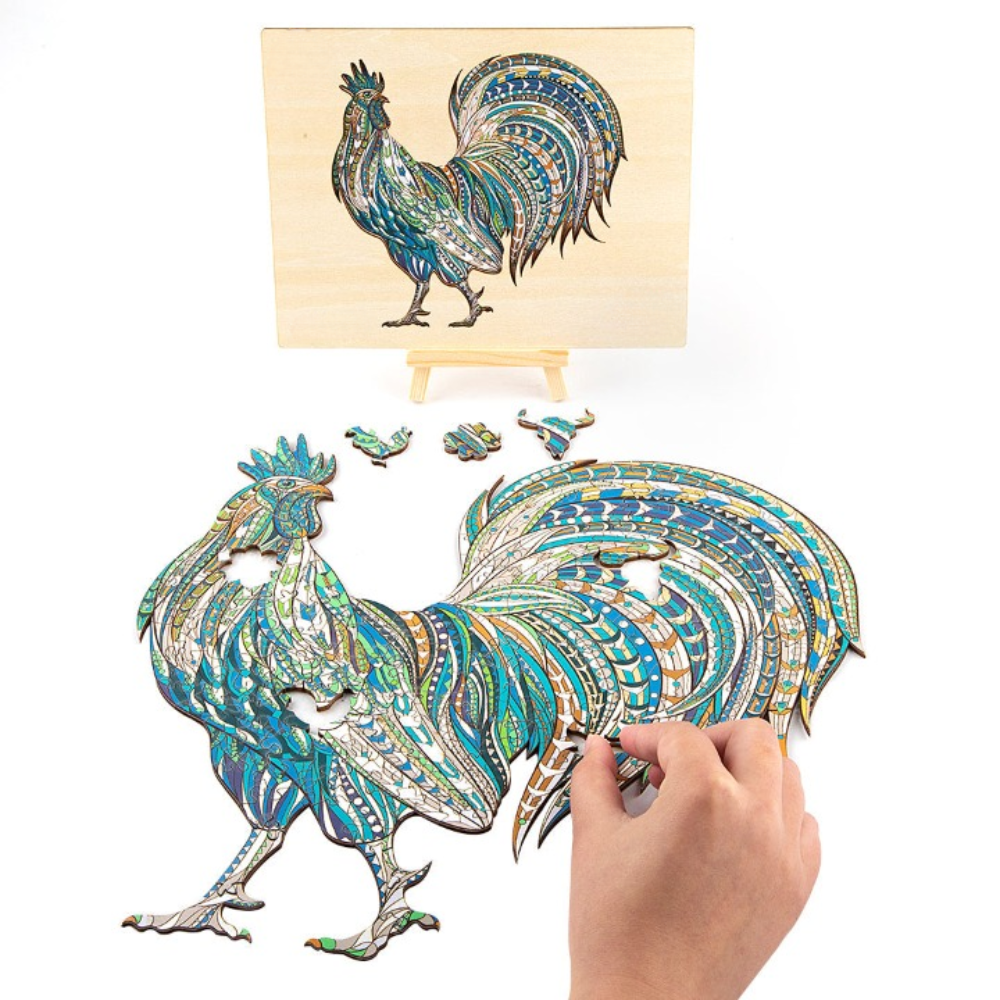 Hen Shaped Puzzle Set