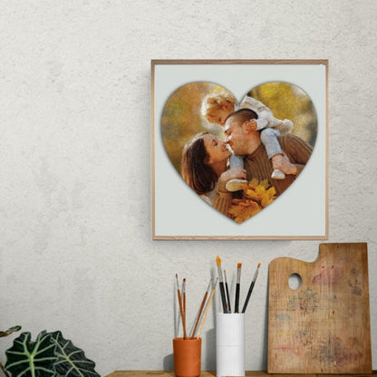 Family Portrait Personalized Photo Puzzles