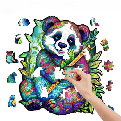 Panda Wooden Jigsaw Puzzle