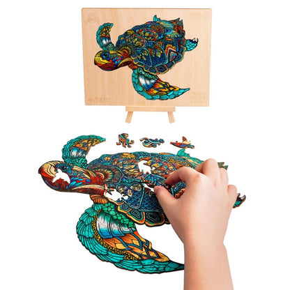 Turtle Wooden Jigsaw Puzzle