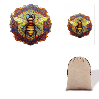 Bee Wooden Jigsaw Puzzle