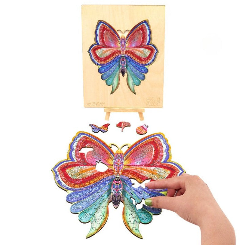 Butterflies Wooden Jigsaw Puzzle