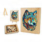 Fearless Wolf Wooden Jigsaw Puzzle