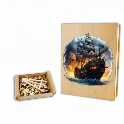 Sailing Ship Wooden Jigsaw Puzzle