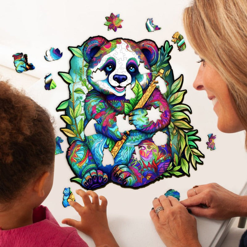 Panda Wooden Jigsaw Puzzle