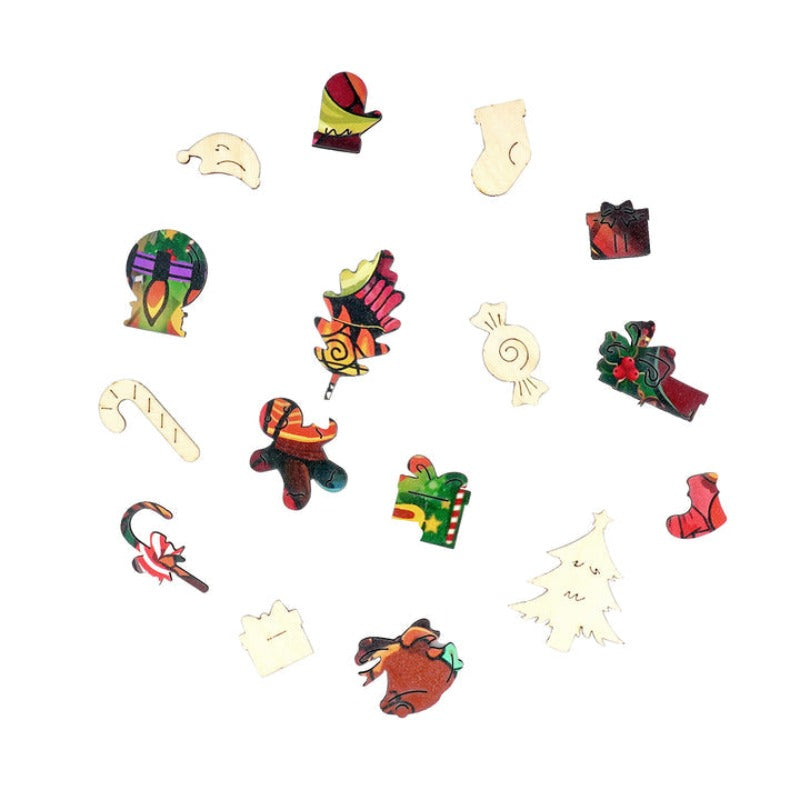 Christmas Eve Wooden Jigsaw Puzzle