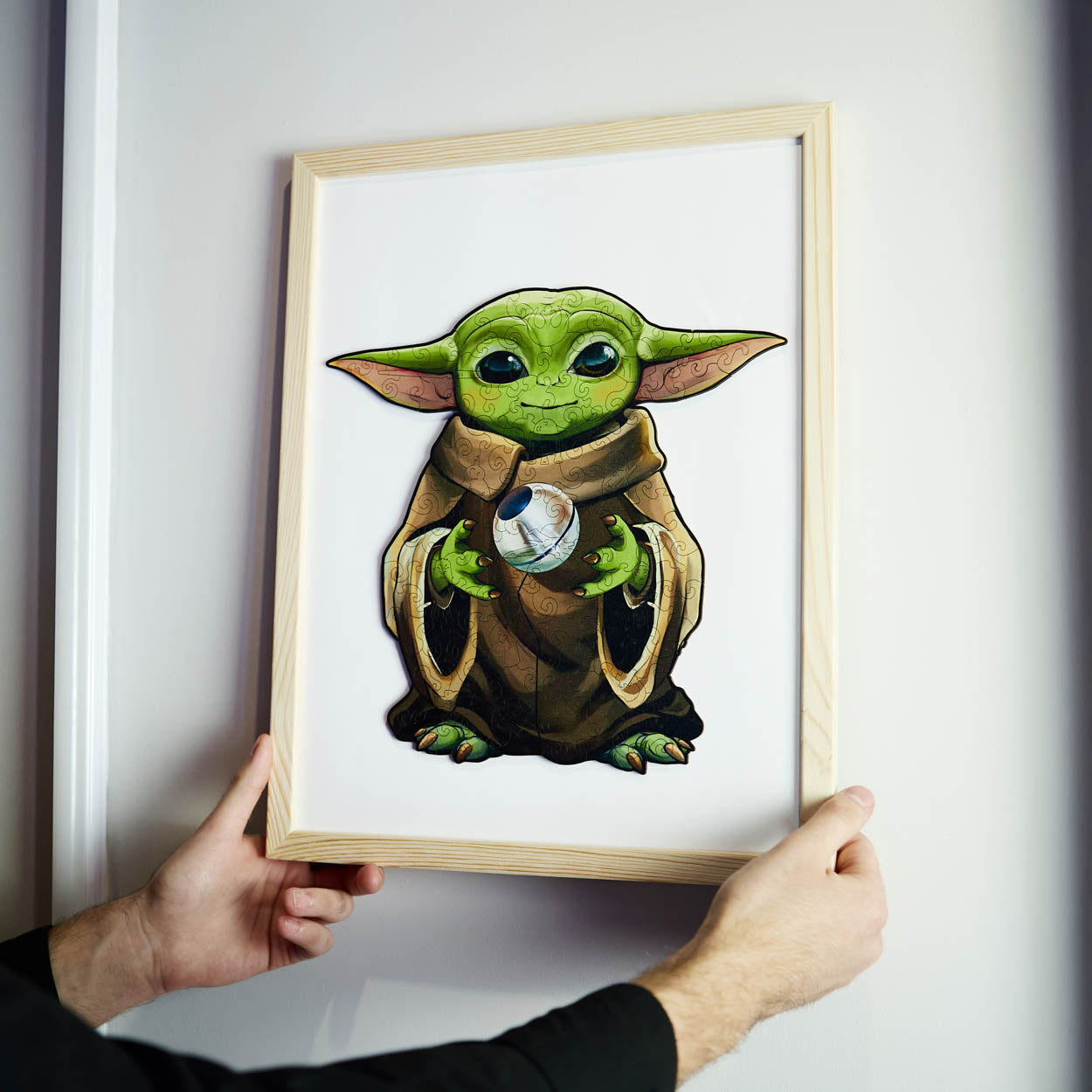 Baby Yoda Puzzle Set With 50 Pieces