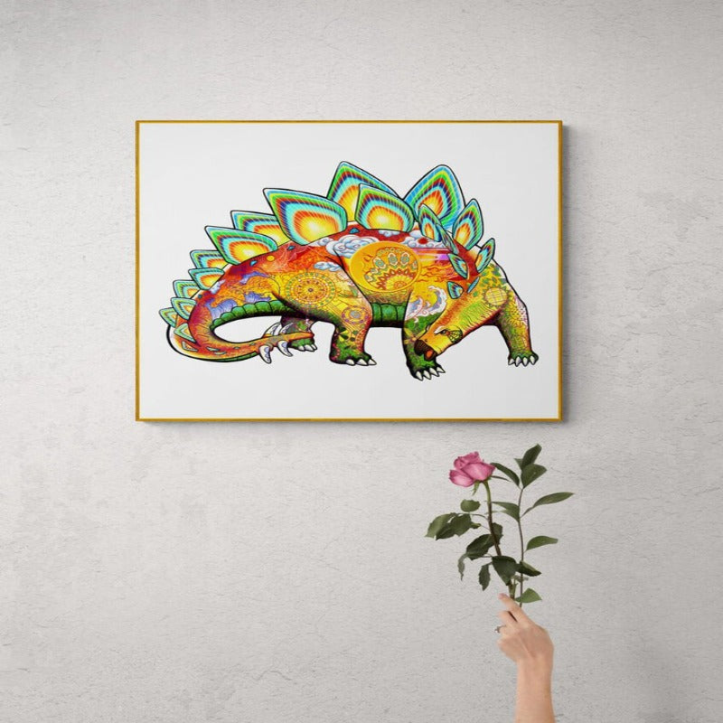 Stegosaurus Wooden Jigsaw Puzzle