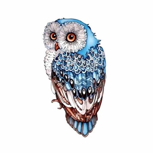 Intricate Owl Jigsaw Wooden Puzzle