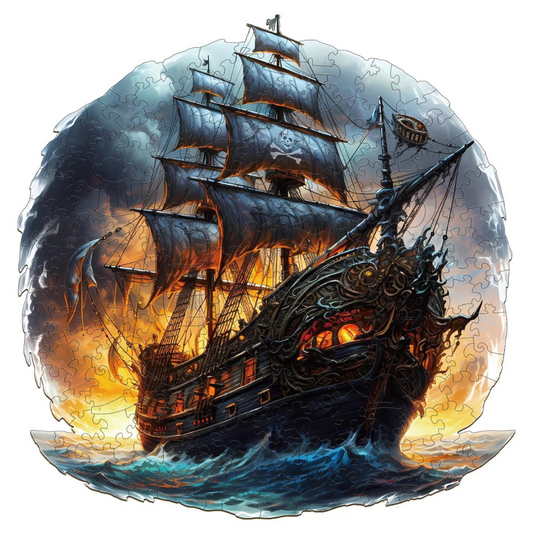 Sailing Ship Wooden Jigsaw Puzzle