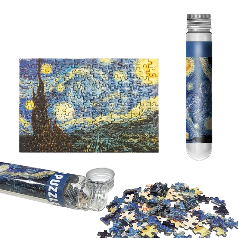 Famous Painting Mini Puzzle Set In Tube