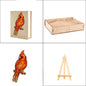 Northern Cardinal Wooden Jigsaw Puzzle