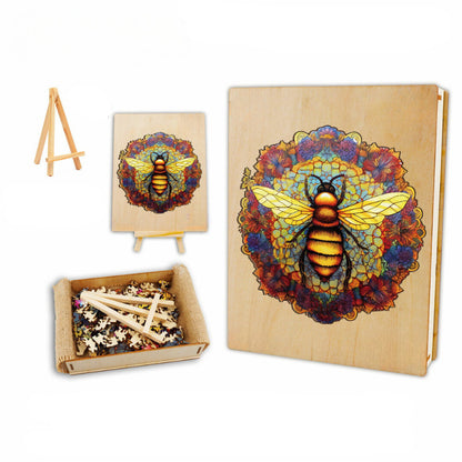 Bee Wooden Jigsaw Puzzle