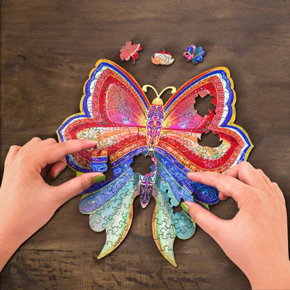 Butterflies Wooden Jigsaw Puzzle