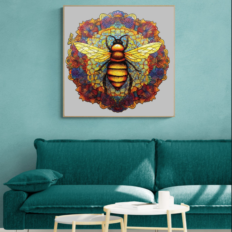 Bee Wooden Jigsaw Puzzle