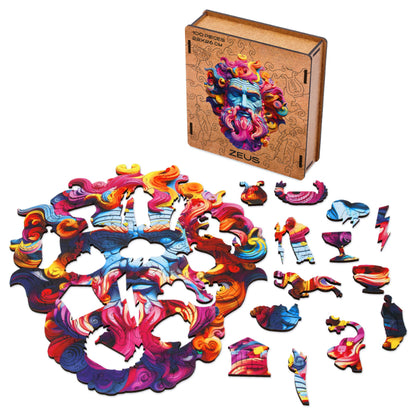 Artistic Zeus Wooden Puzzle