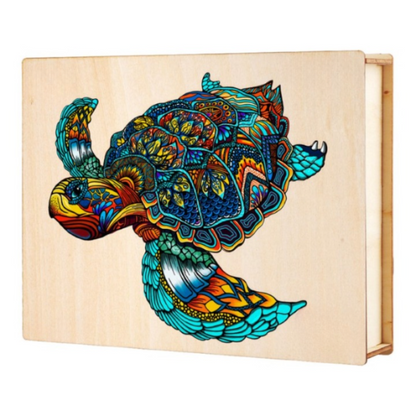 Turtle Wooden Jigsaw Puzzle