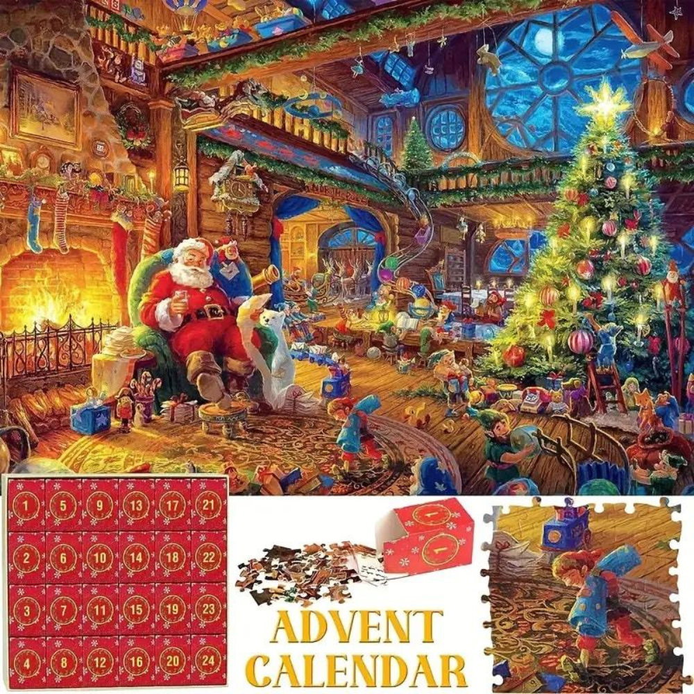 Advent Calendar 2024 Christmas Jigsaw Puzzles