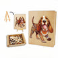 Basset Hound Wooden Jigsaw Puzzle