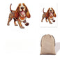 Basset Hound Wooden Jigsaw Puzzle