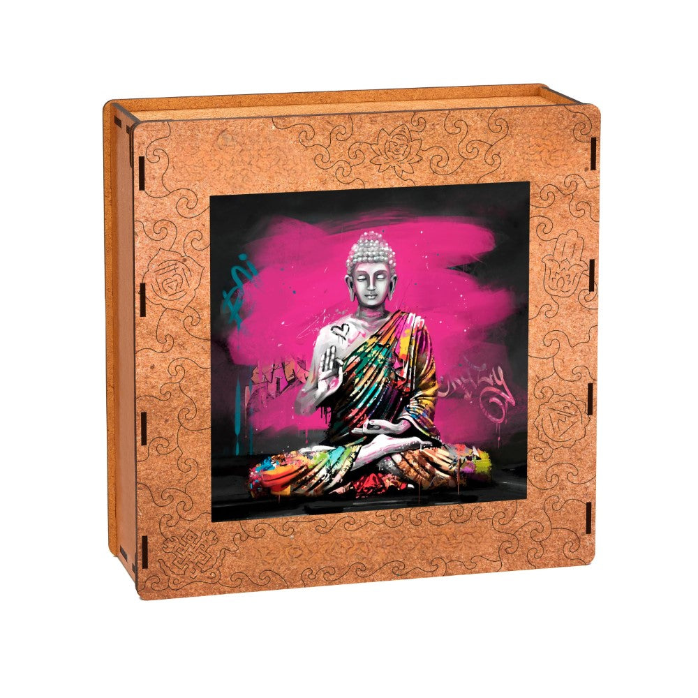 450 Pieces Abstract Buddha Puzzle Set