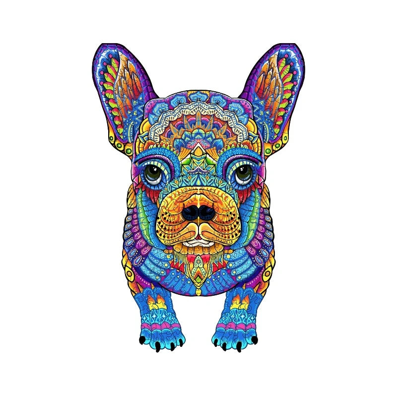 Bulldog Wooden Jigsaw Puzzle