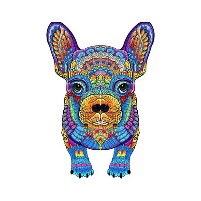 Bulldog Wooden Jigsaw Puzzle