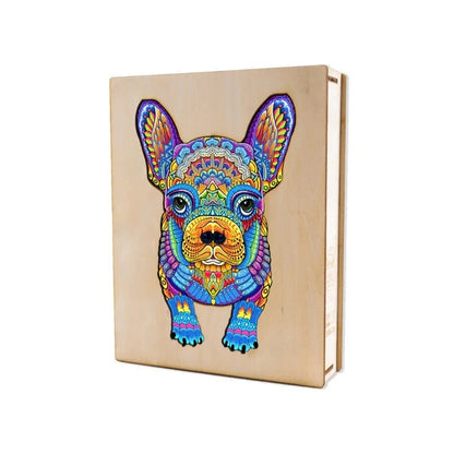 Bulldog Wooden Jigsaw Puzzle